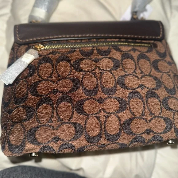 Coach Emory Top Handle in Chenille Signature Print - Picture 3 of 3